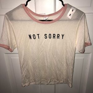ZUMIEZ Not Sorry Top